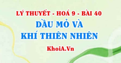 Tính chất vật lý, trạng thái tự nhiên của dầu mỏ ứng dụng của dầu mỏ và khí tiên nhiên - Hoá 9 bài 40